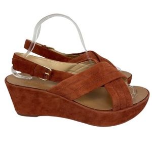 J. Crew Marcie Suede Platform Sandals